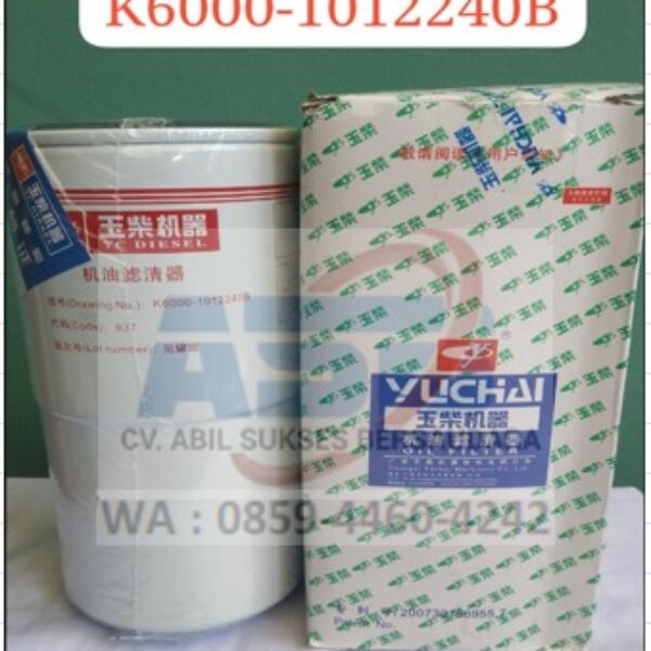 K6000-1012240B - OIL FILTER YUCHAI