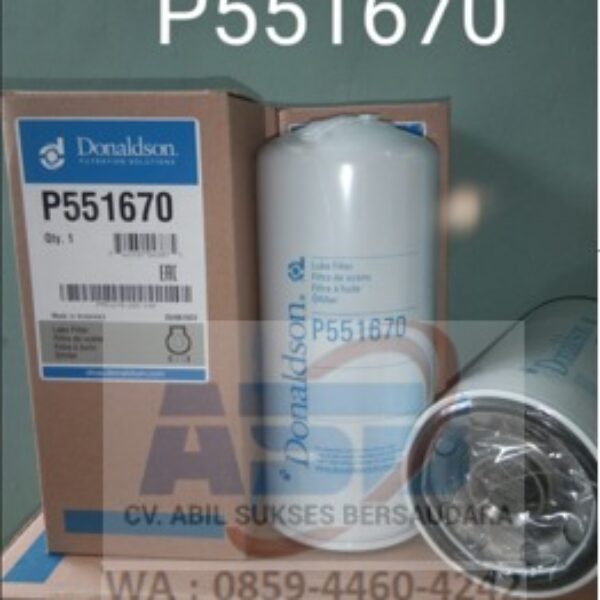 P551670 - OIL FILTER
