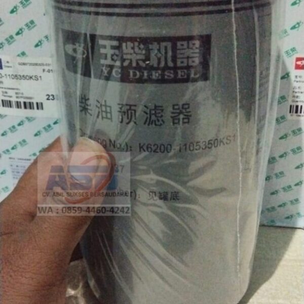K6200-1105350KS1 FUEL WATER SEPARATOR YUCHAI